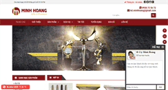 Desktop Screenshot of minhhoanggifts.com